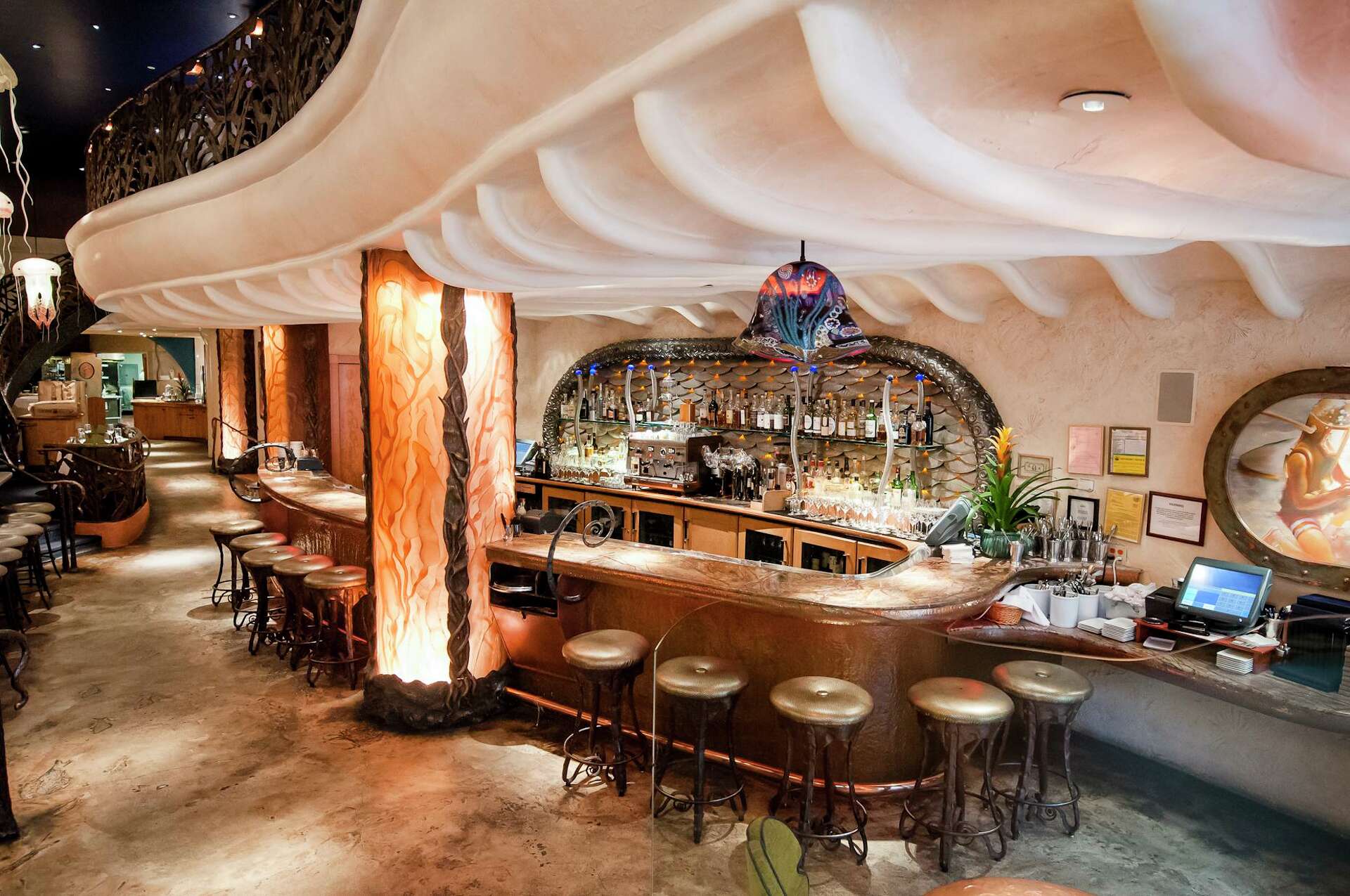 Farallon Restaurant Interior - The Pool Room